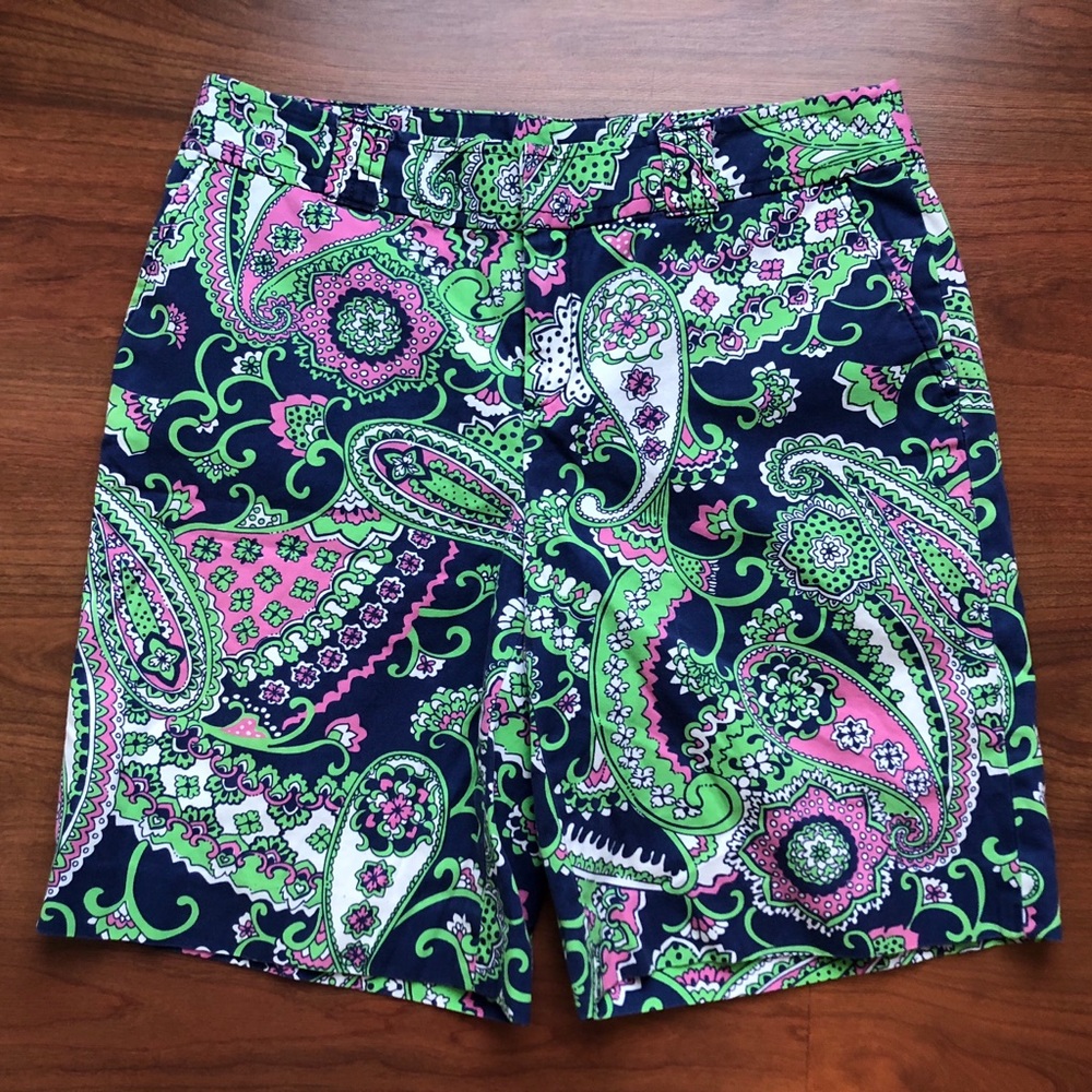Lilly Pulitzer Floral Capri Pants